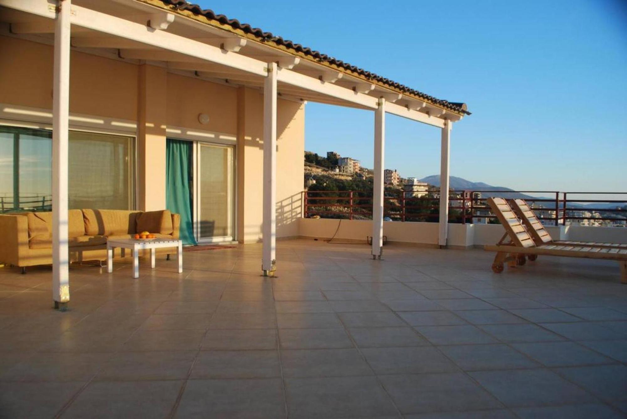 Sunset Penthouse Apartment Sarande Exterior photo