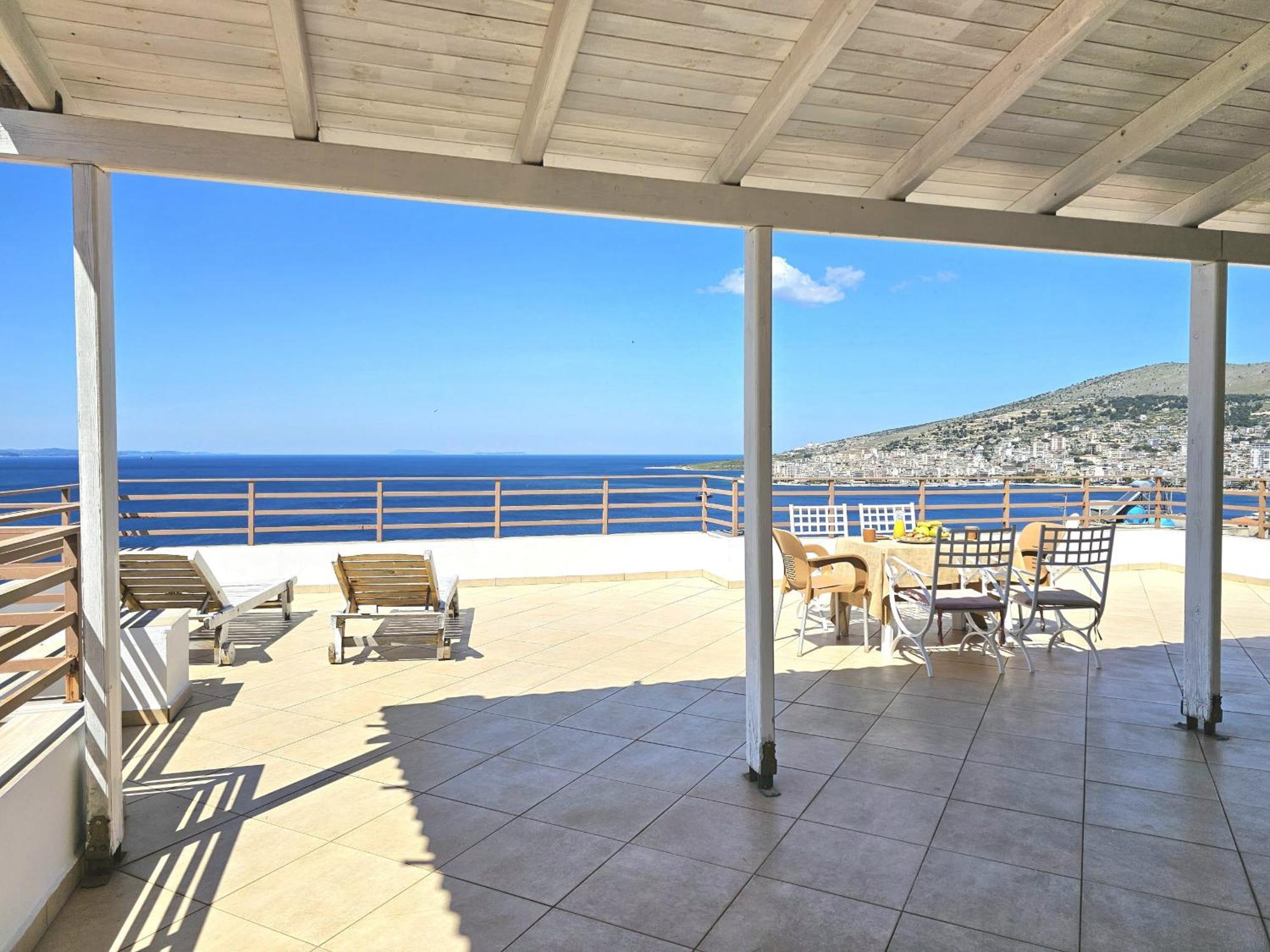 Sunset Penthouse Apartment Sarande Exterior photo
