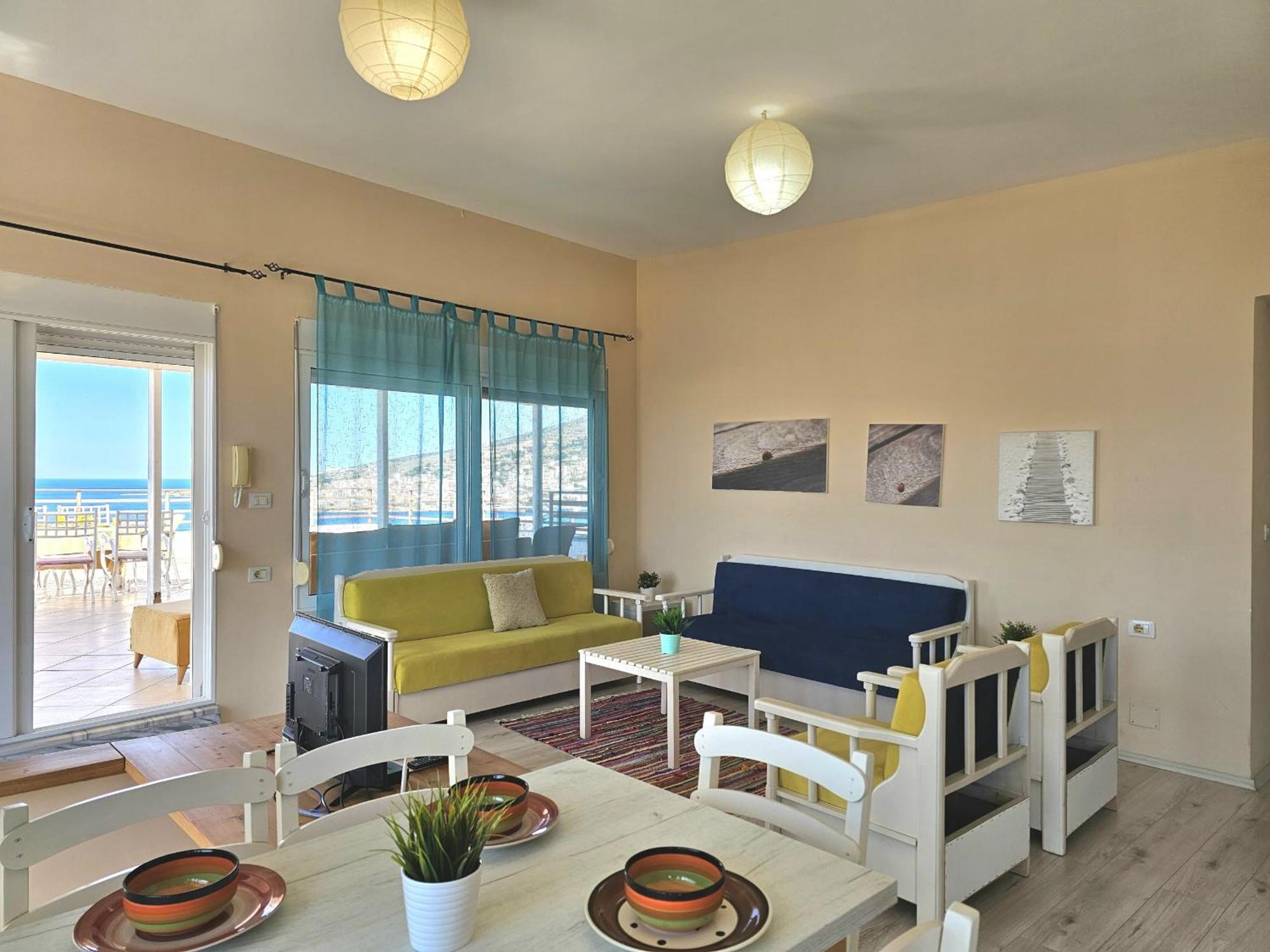 Sunset Penthouse Apartment Sarande Exterior photo