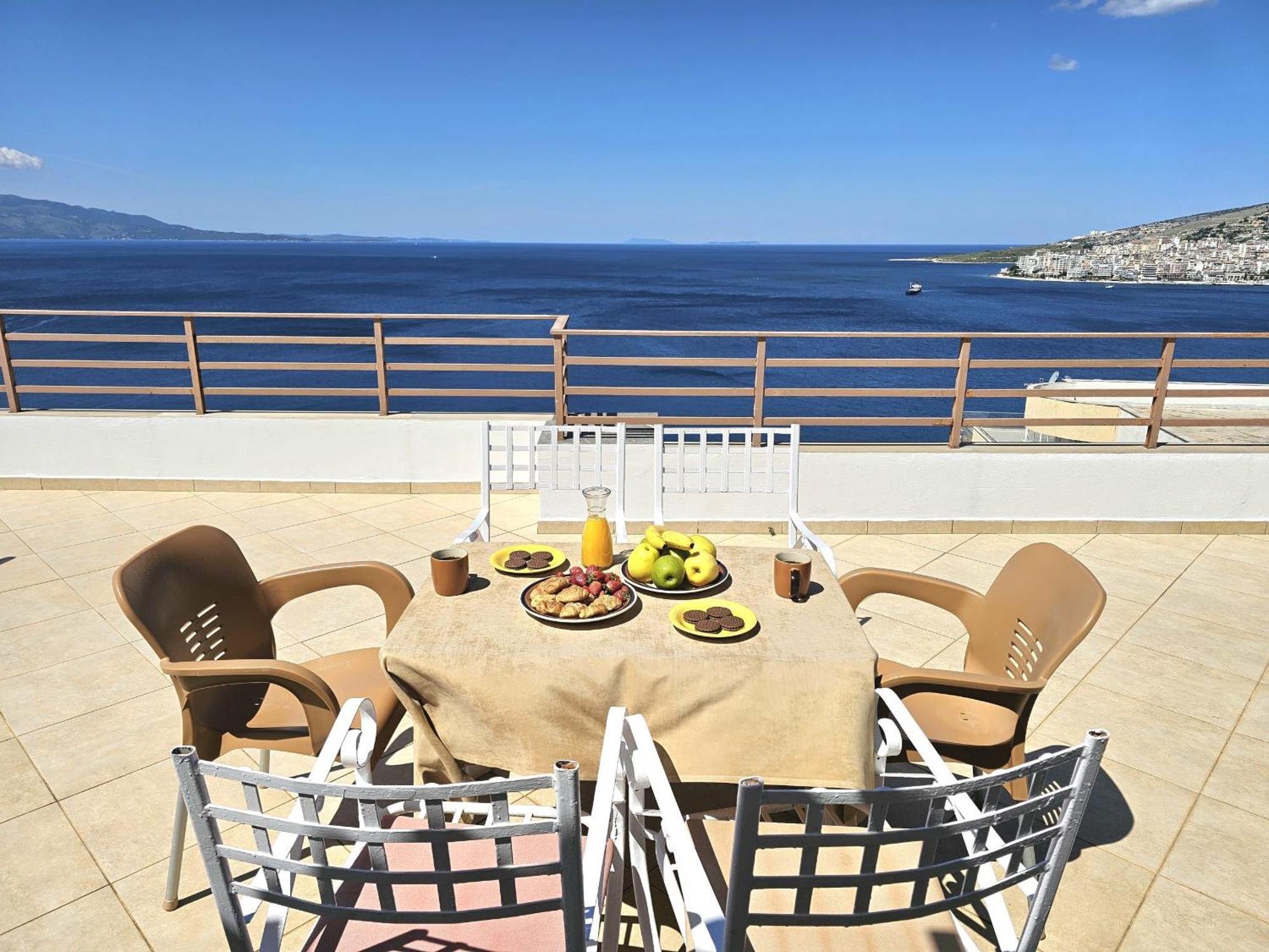 Sunset Penthouse Apartment Sarande Exterior photo